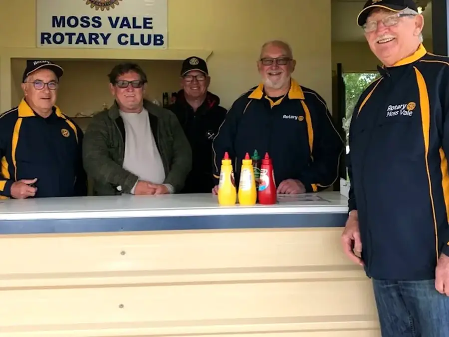 Moss Vale Showground market stalls