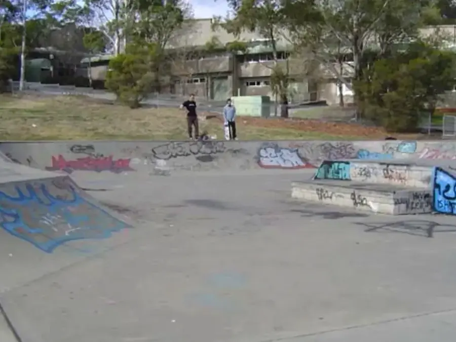 Moss Vale skate park ramps and bowl