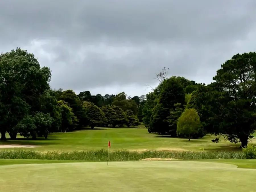 Green fairway at Moss Vale Golf Club