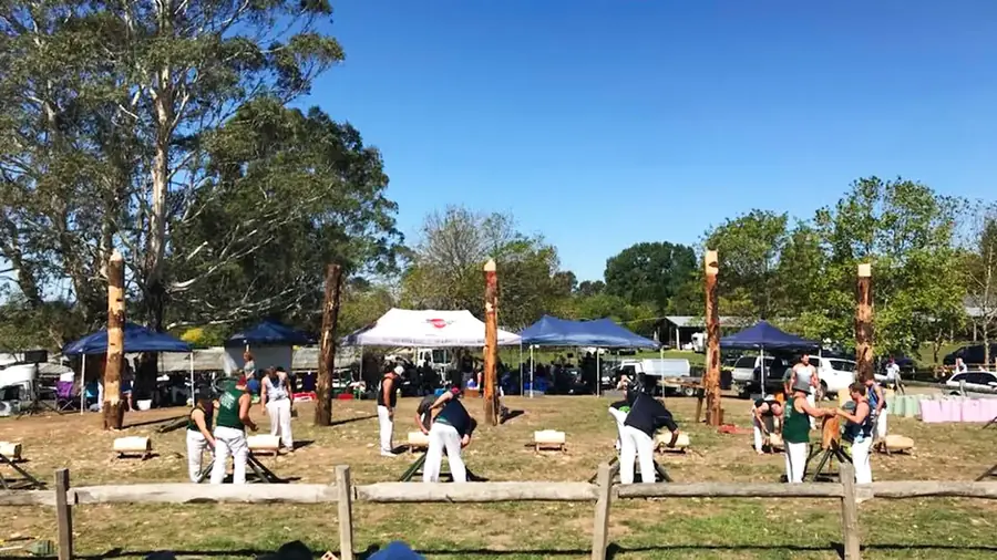 Moss Vale Showground market volunteers and stall activity