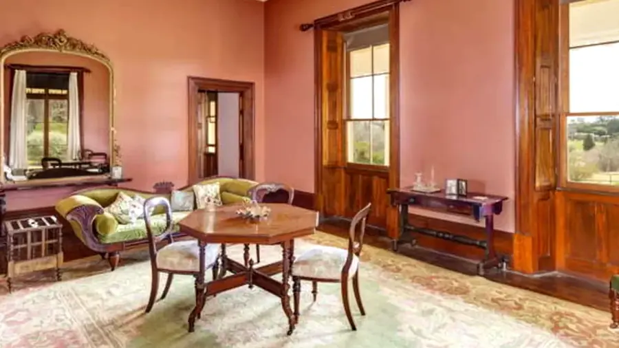 Historic Throsby Park interior near Moss Vale